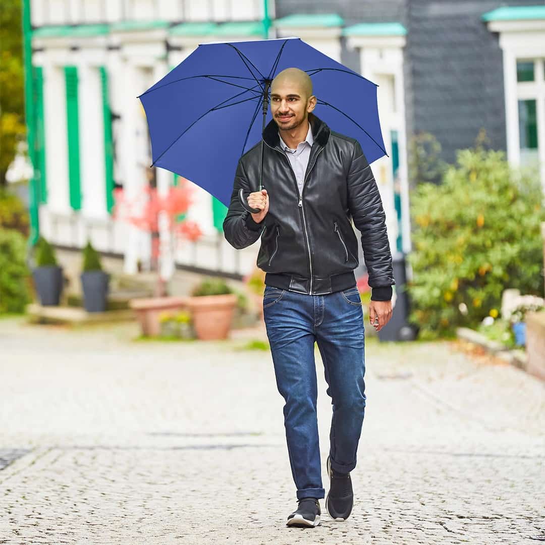 Euroblau image3 ac stockschirm windsicher flexibel guenstig